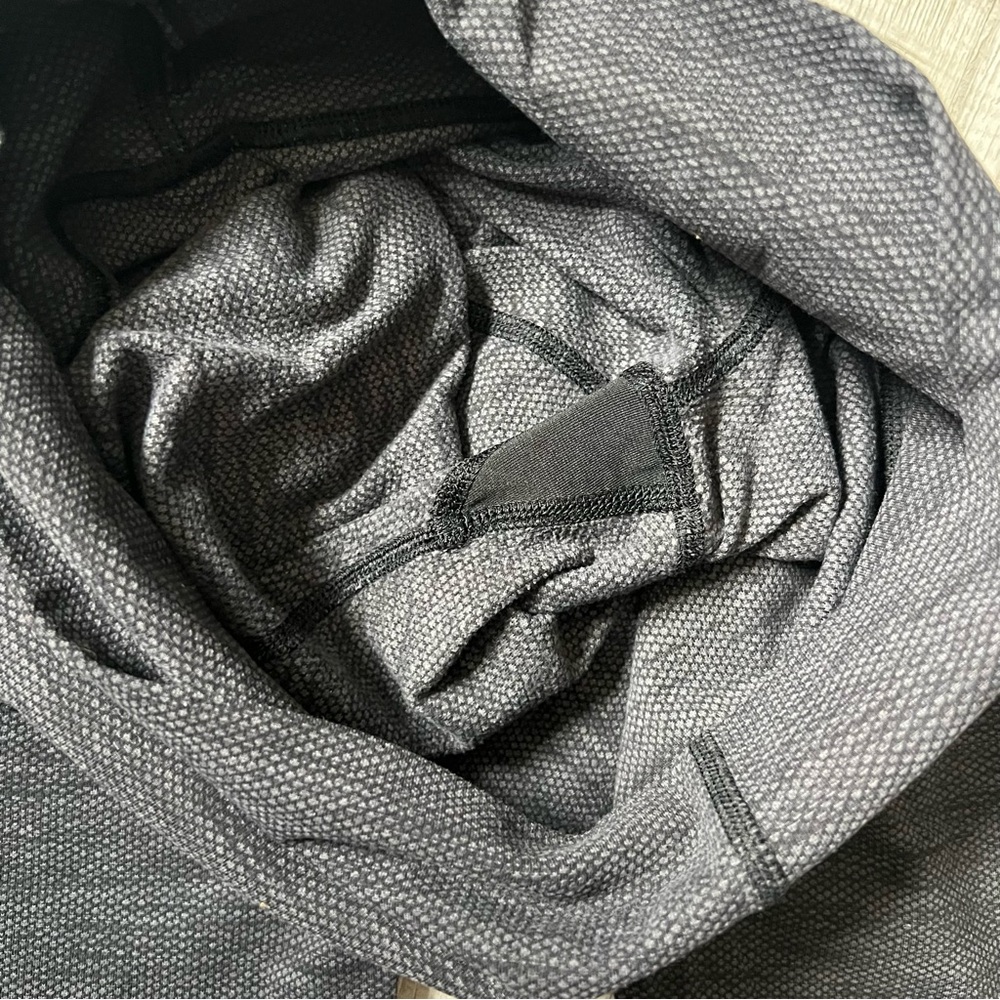LULULEMON WUNDER UNDER Textured High Rise Tight Cropped Leggings Size 8 - Picture 7 of 12